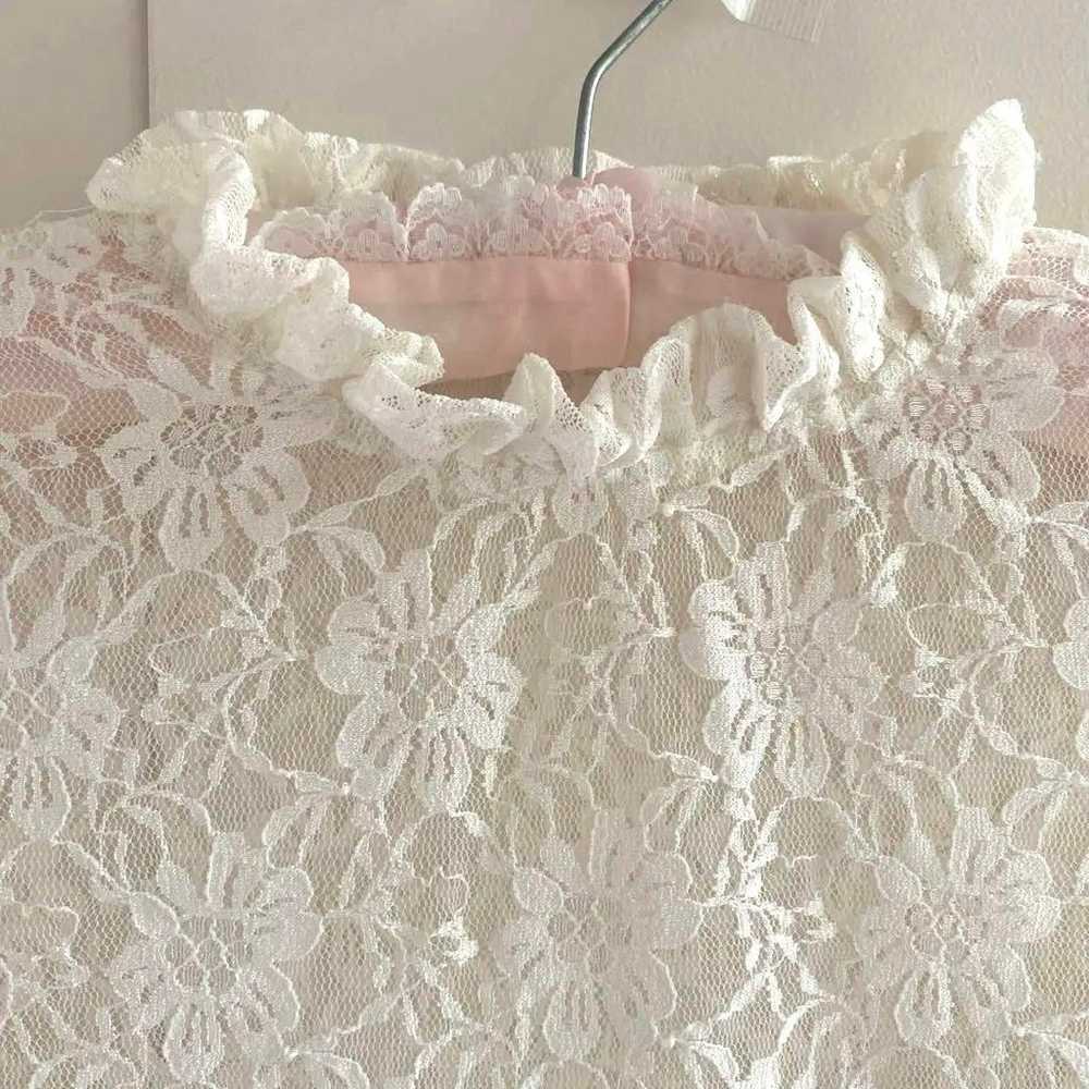 Vintage lace tops - image 2