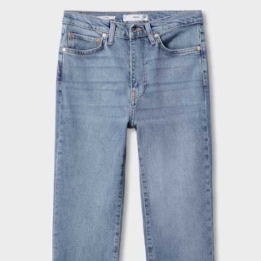 Mango Mango MNG Slim Cropped Blue Jeans NWT Plus … - image 11