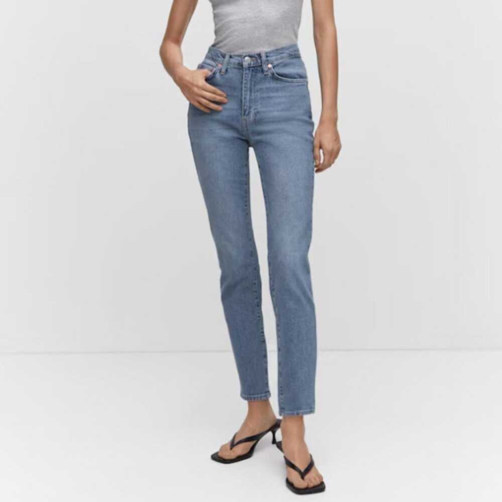 Mango Mango MNG Slim Cropped Blue Jeans NWT Plus … - image 2