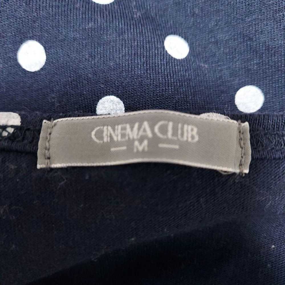 CINEMA CLUB Women's Long Sleeve Shirt Navy Blue P… - image 8