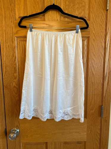 Other Vintage JC Penny White Lace Trim Half Slip 2