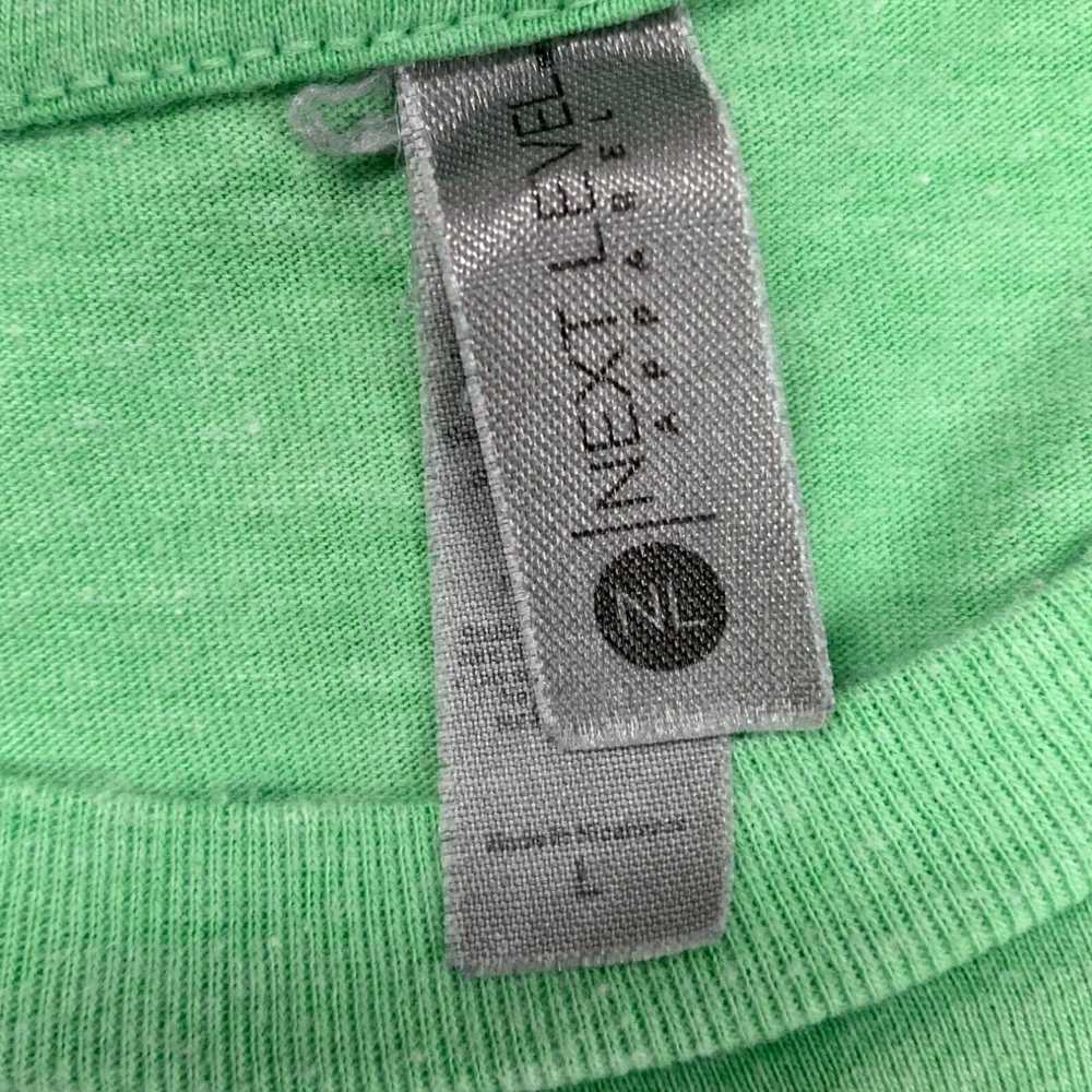 Next Level Green Pullover T-Shirt Size Large for … - image 6