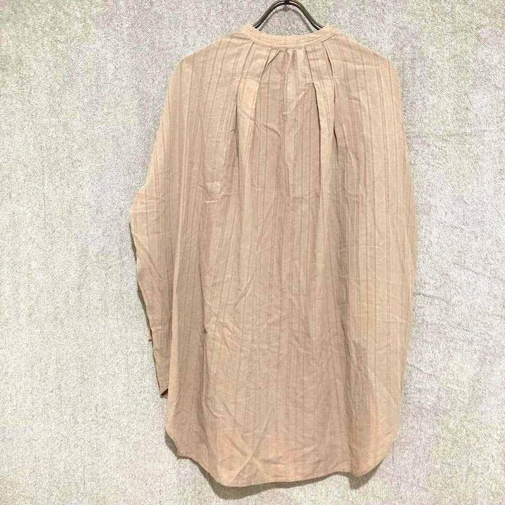 SALE❤︎ Furry Rate 100% Cotton Long Blouse F Beige… - image 10