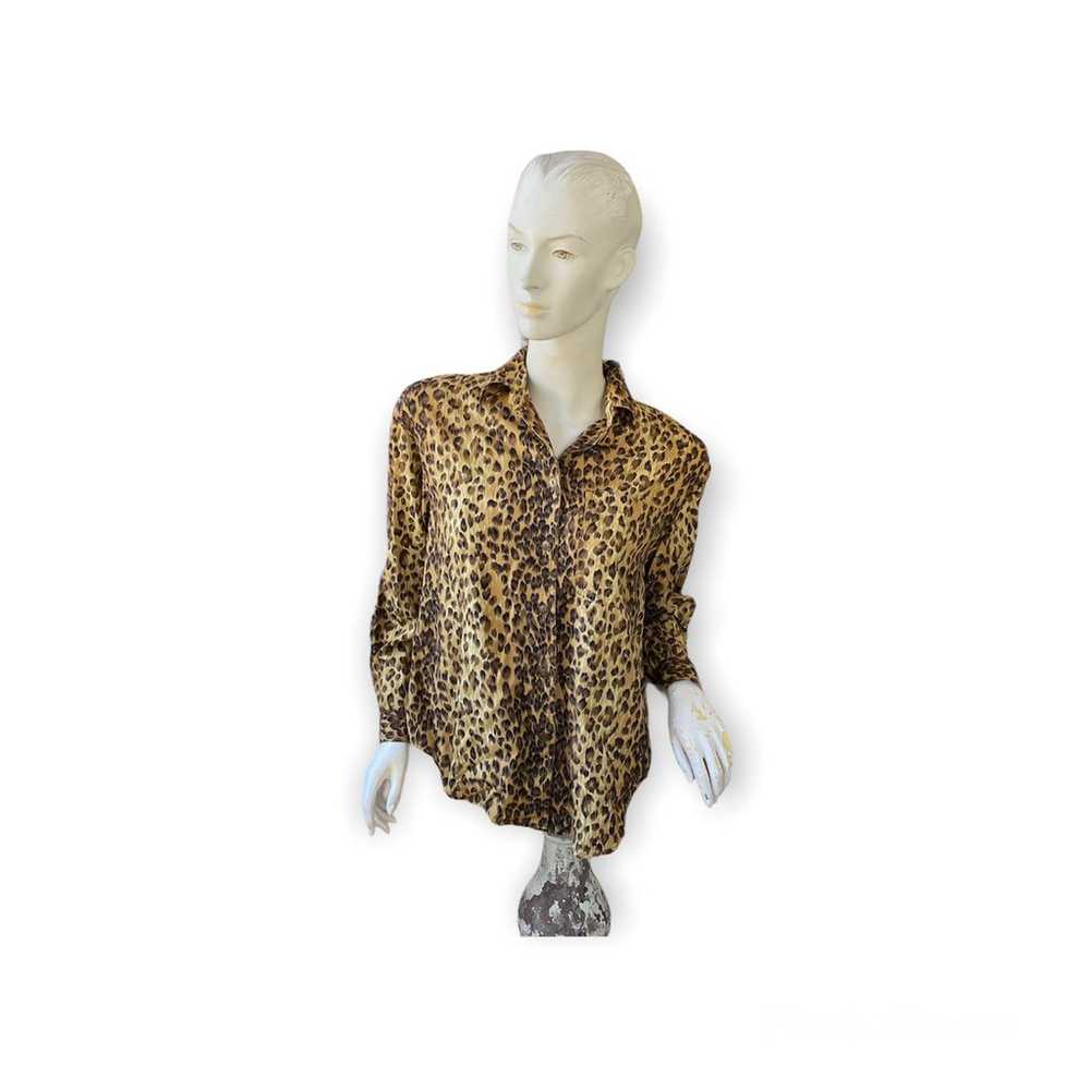 Liz Claiborne Liz Wear vintage leopard cheetah an… - image 1