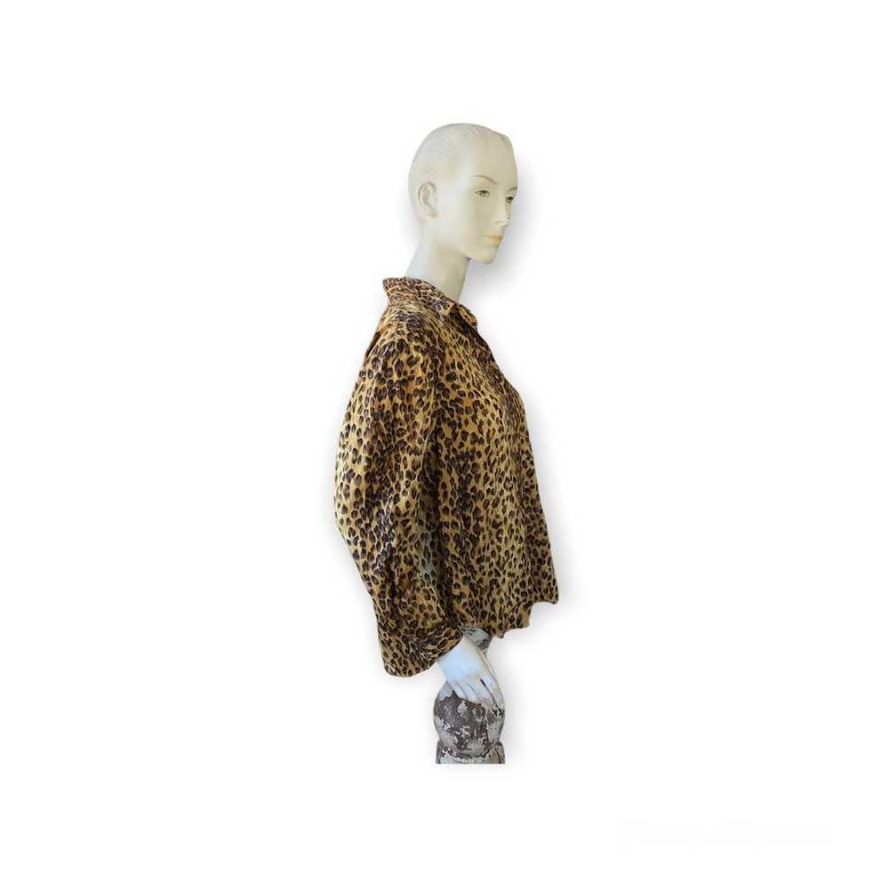 Liz Claiborne Liz Wear vintage leopard cheetah an… - image 2