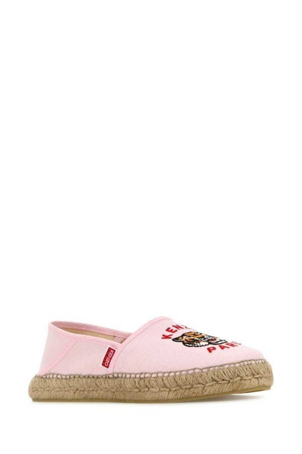 Kenzo Pink Canvas Kenzo Lucky Tiger Espadrilles - image 4