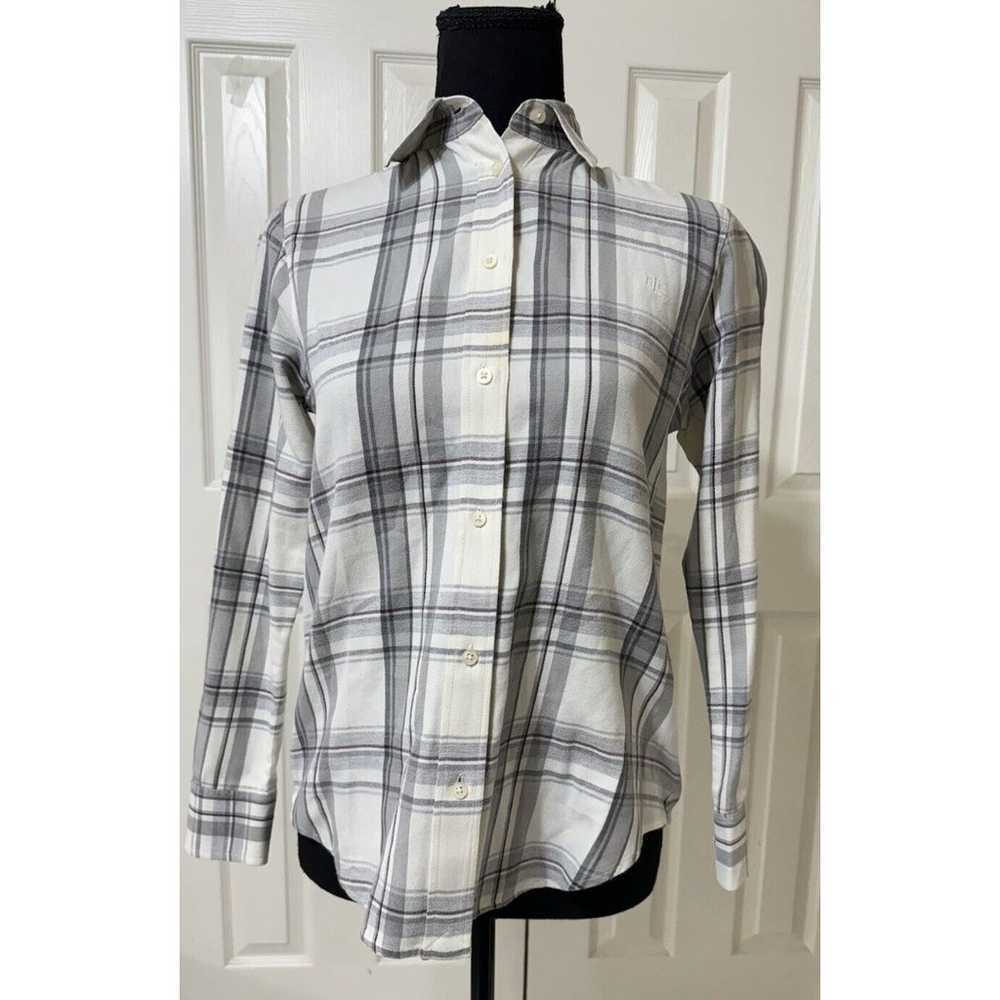 Lauren-Ralph Lauren Plaid Flannel Women’s Shirt- … - image 2