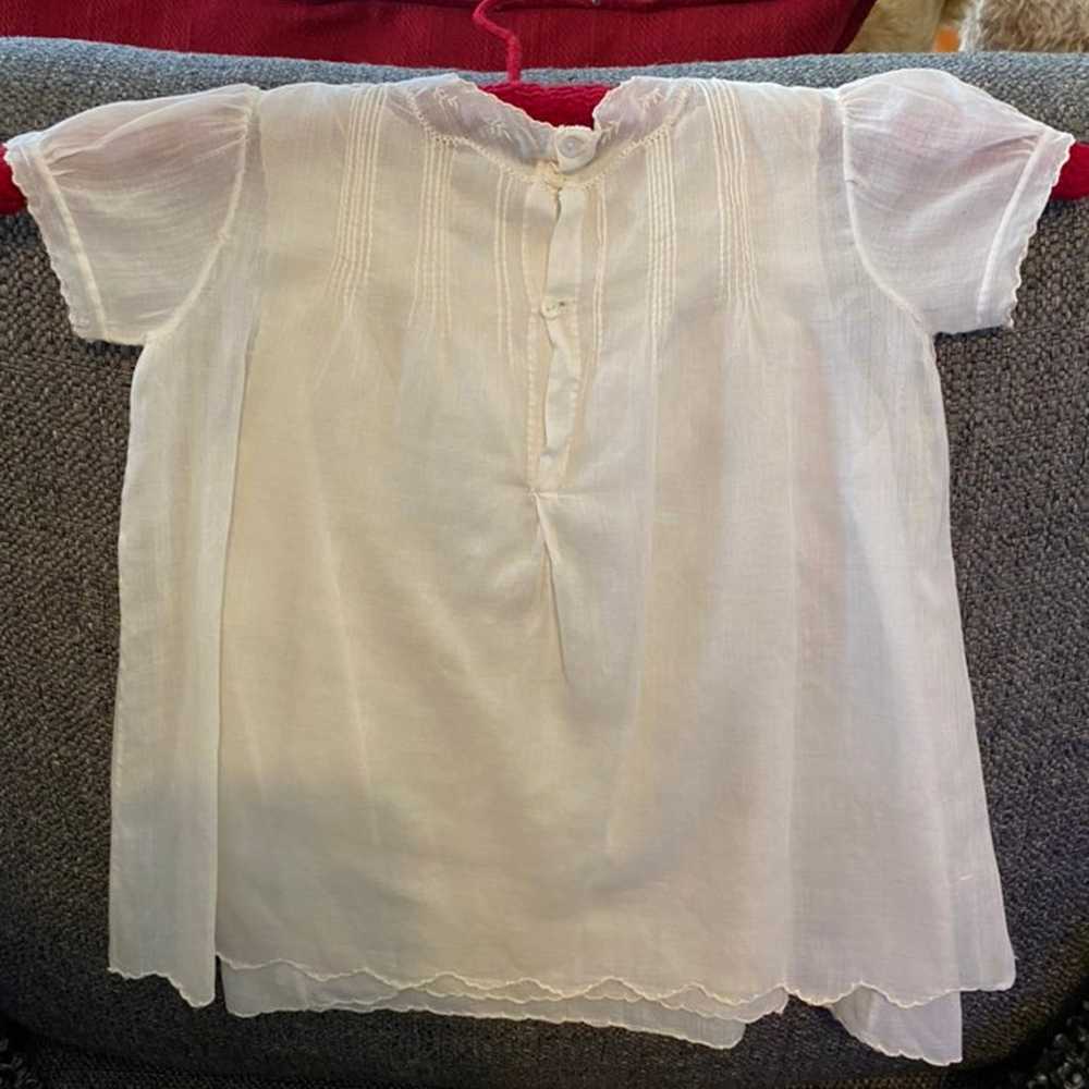 Vintage Baby Dress and Slip - image 2