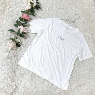 Vin Tops T-shirt Free Size Print T White White - image 1