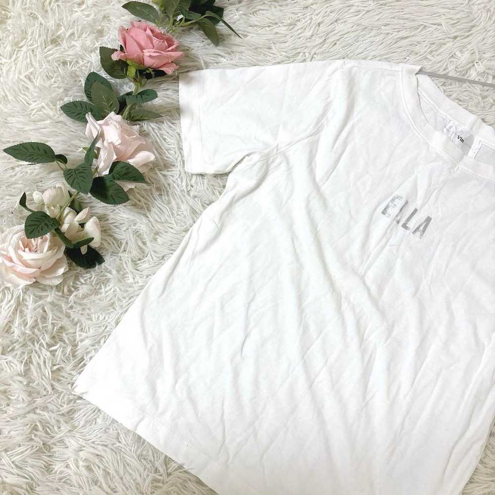 Vin Tops T-shirt Free Size Print T White White - image 3