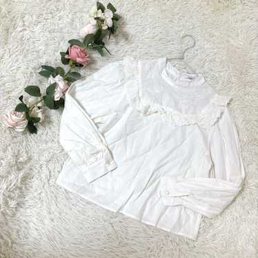 OLIVE des OLIVE Tops Blouse Free Size Lace White. - image 1