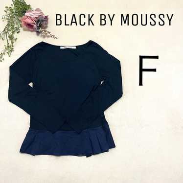 Black by Moussy Cut-Sleeve Navy Women's Moussy Lo… - image 1