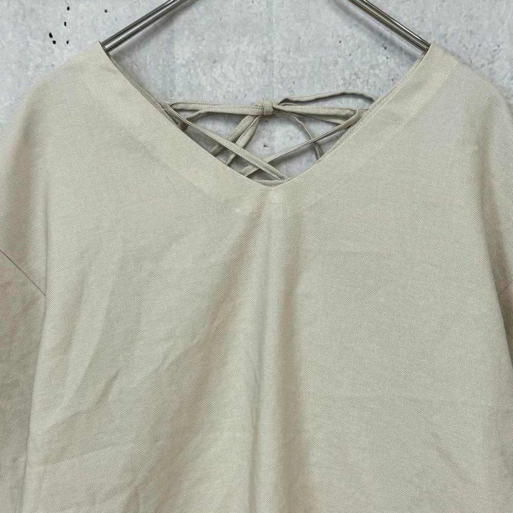 e424【Beauty and Youth】Size M Beige Spring/Summer … - image 2