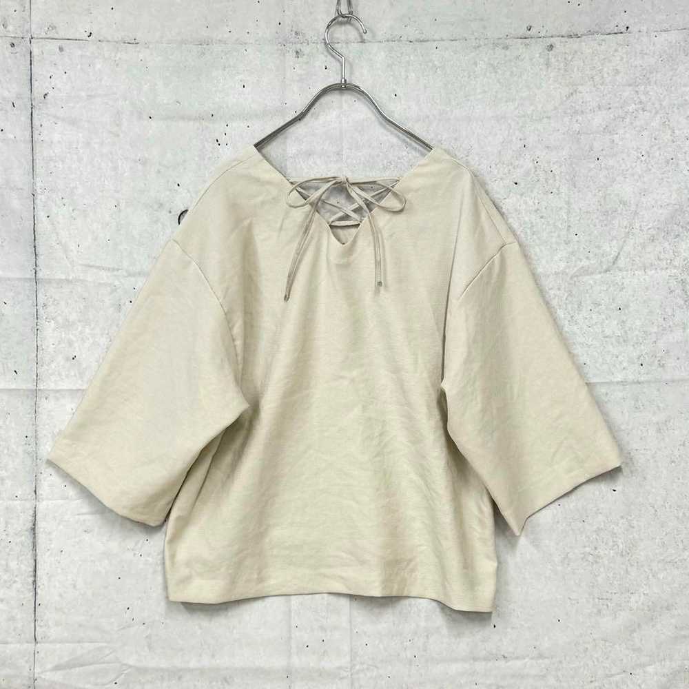 e424【Beauty and Youth】Size M Beige Spring/Summer … - image 4