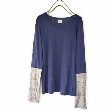 C.L.N Sleeve Multicolor Layered Long T-shirt CLN