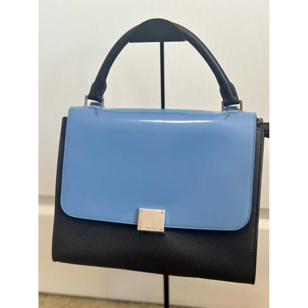 Celine Trapèze leather handbag - image 3