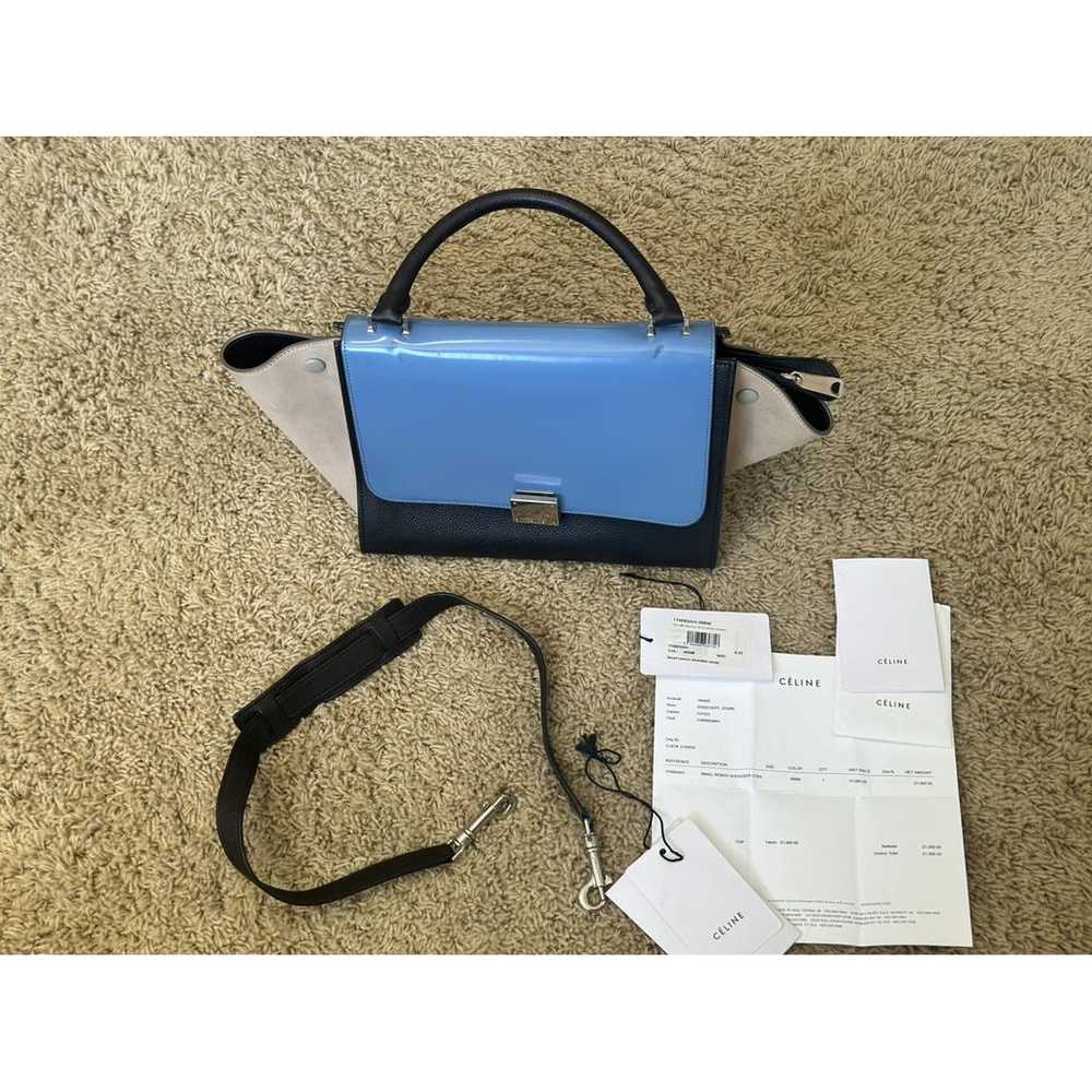 Celine Trapèze leather handbag - image 8