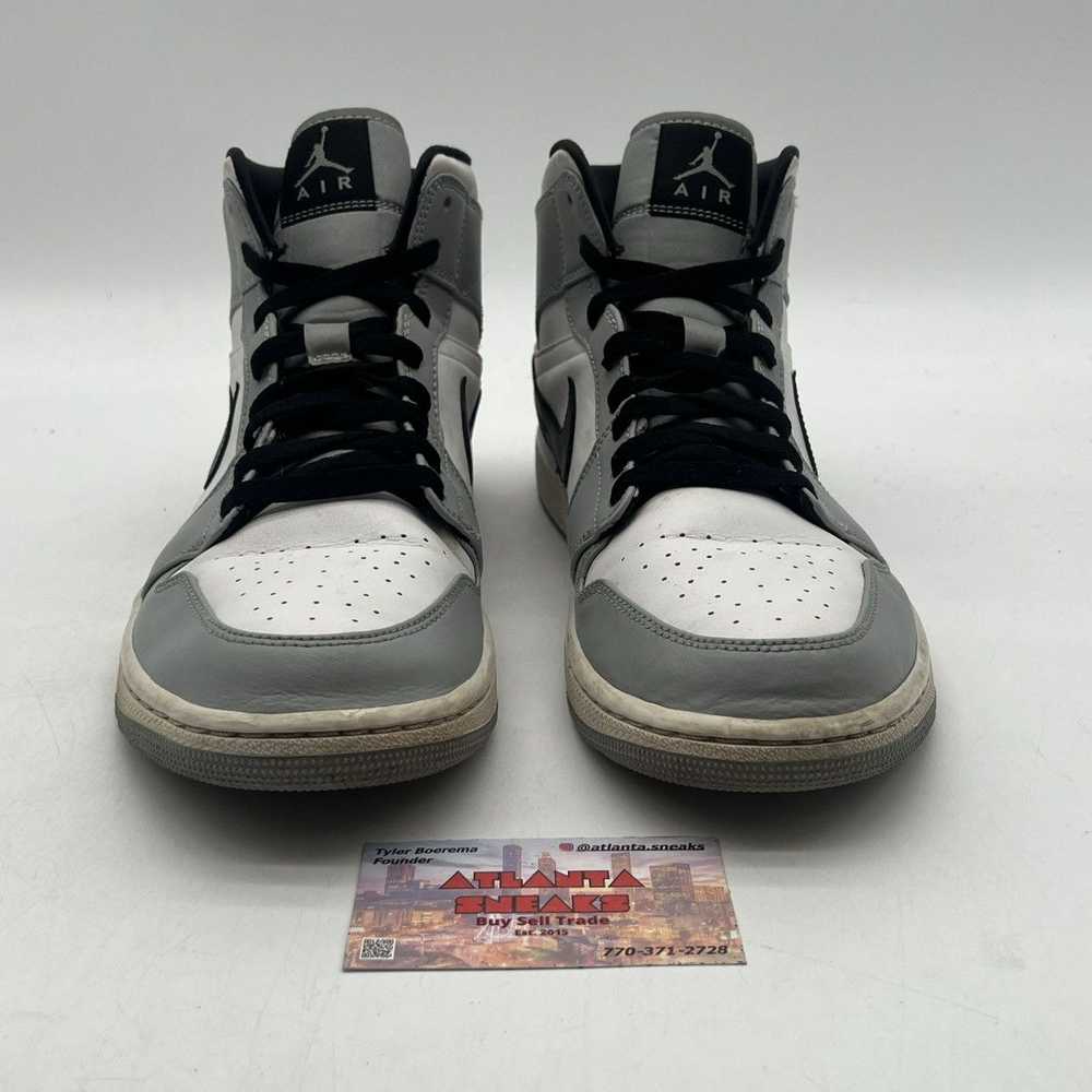 Nike Air Jordan 1 mid smoke grey - image 2