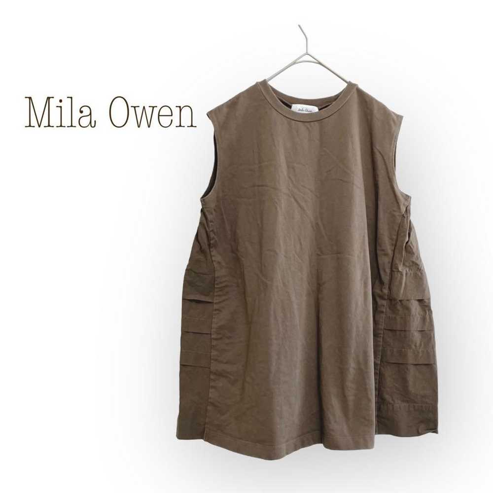 Mir Owen sleeveless tank top simple tiered casual - image 1