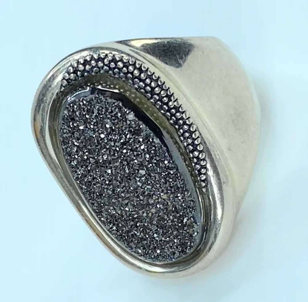 Michael Dawkins Sterling Starry Night Black Gray … - image 3