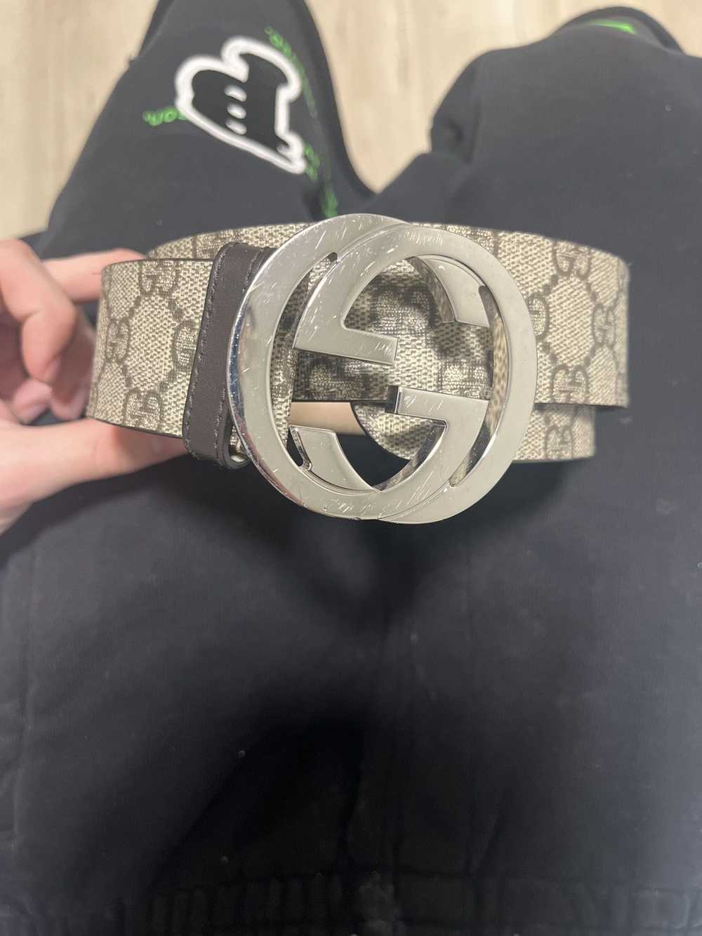 Gucci GG Supreme belt - image 2