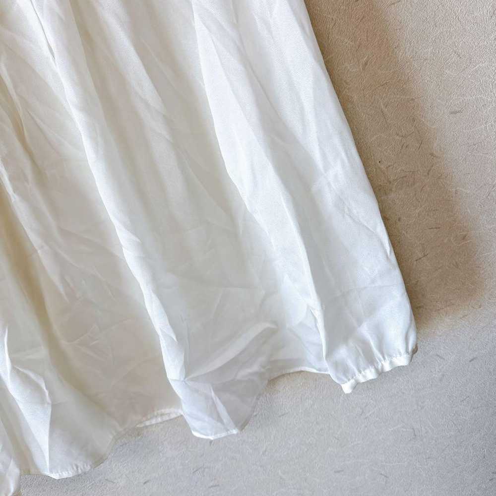 【Special offer‼️】SOUP Soup Blouse White F Long-Sl… - image 4