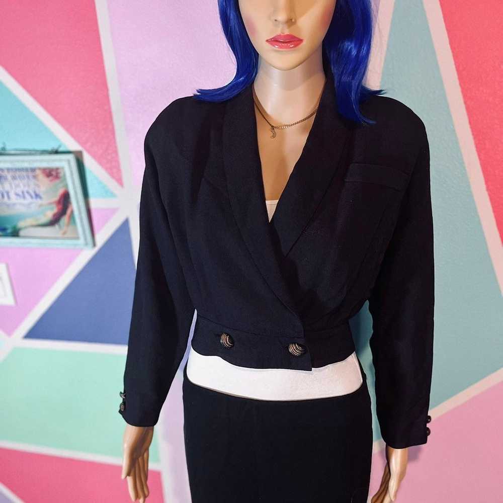 Vintage blazer Carole Little - image 3