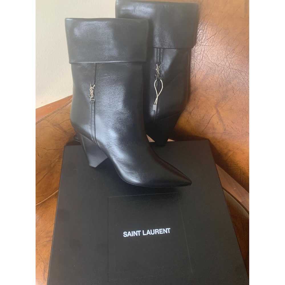 Saint Laurent Leather boots - image 10