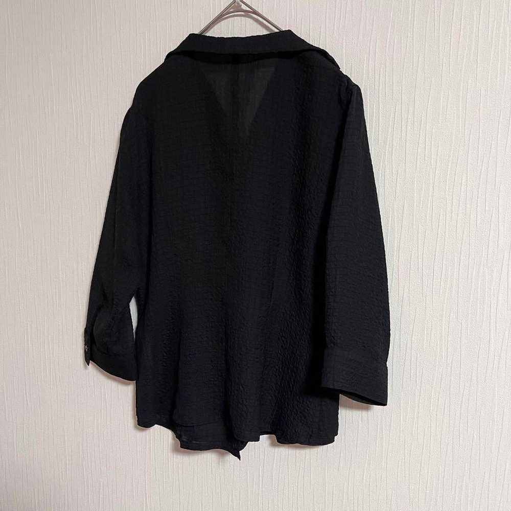 【Chrismontez】Shirt blouse button sheer see-throug… - image 12