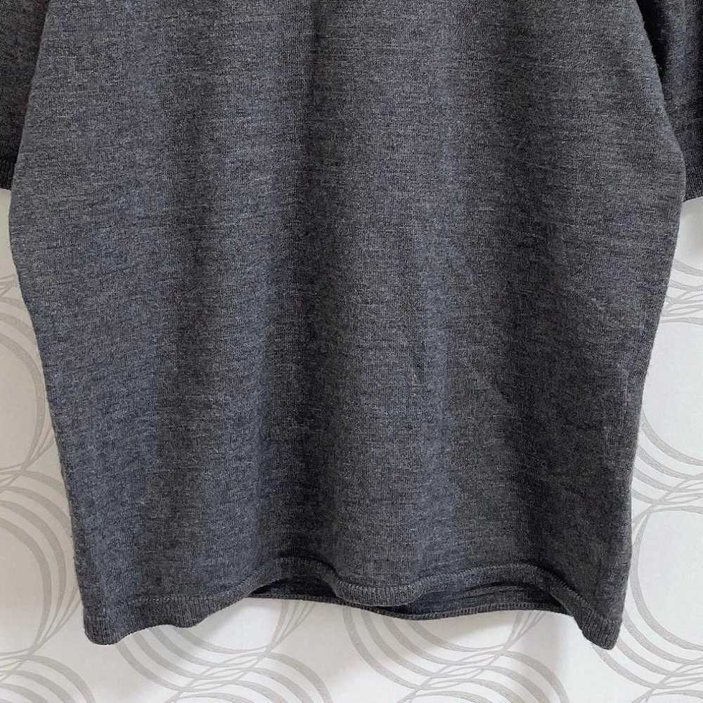 BALLSEY TOMORROWLAND♡ Short-sleeve knit wool U-ne… - image 3