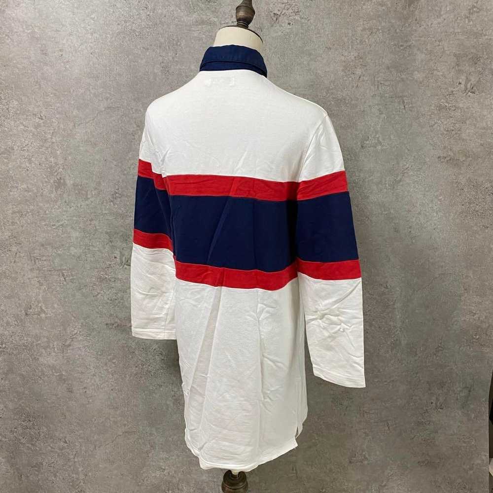 FILA / Long Polo Shirt / F / Tunic Big Logo Border - image 5