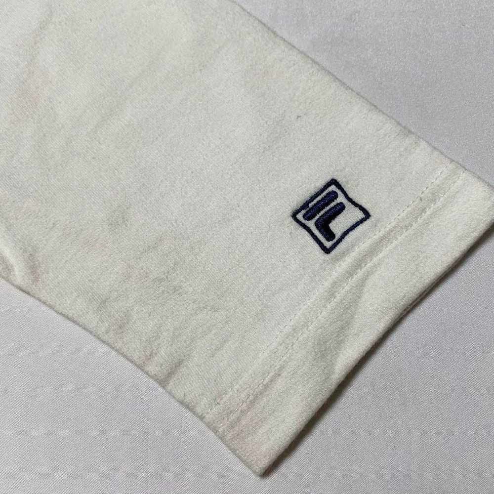 FILA / Long Polo Shirt / F / Tunic Big Logo Border - image 8