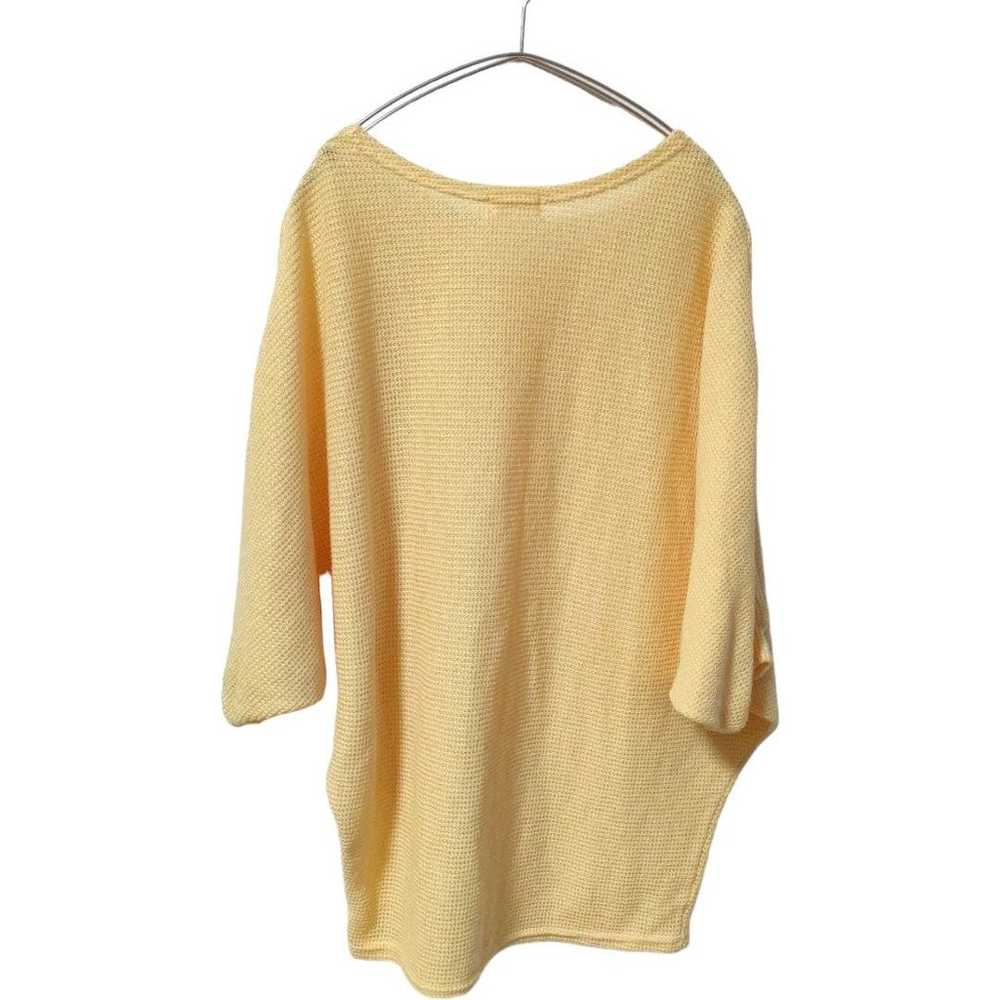 【Asia】Châu A Summer Knit Yellow Size F - image 3