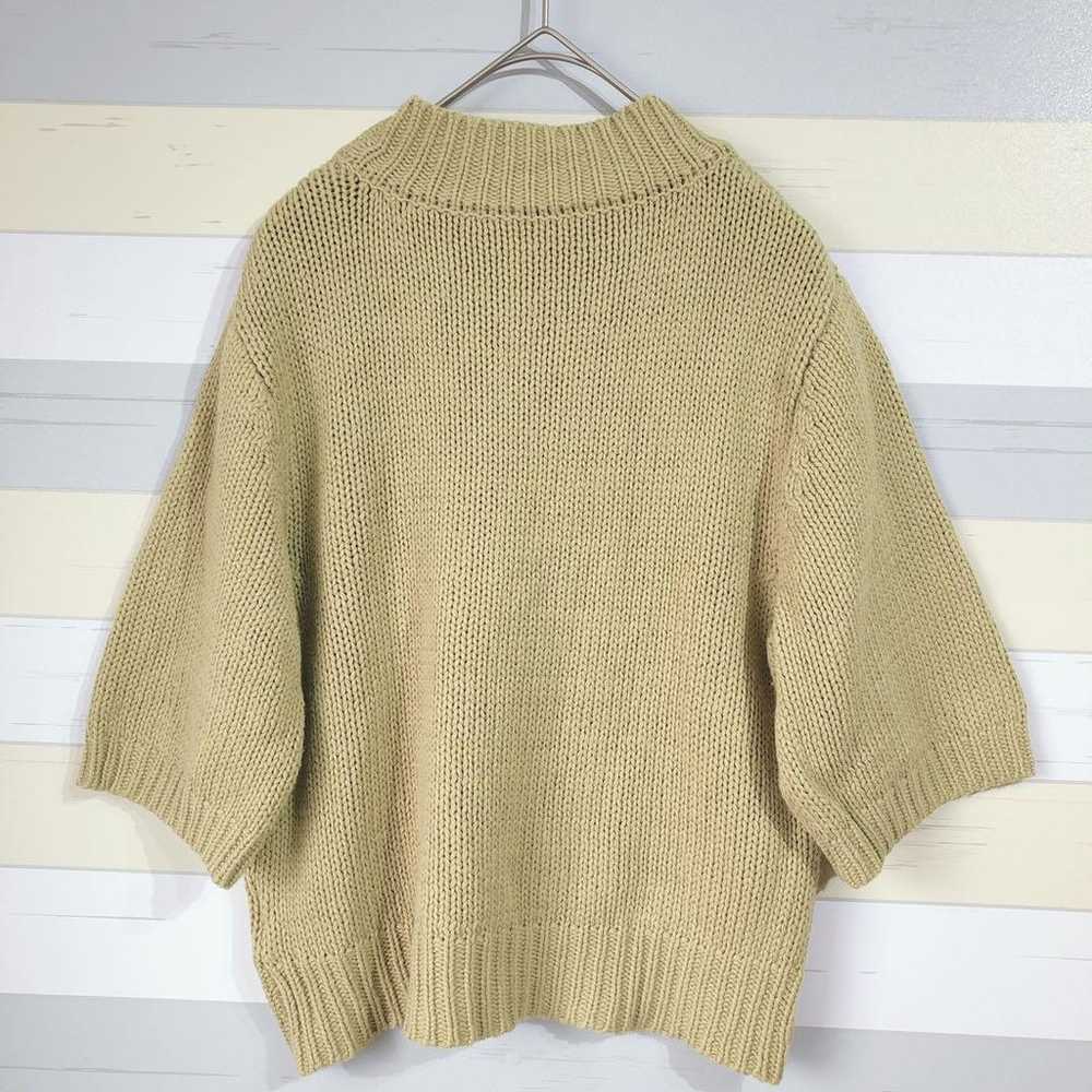 【Grail】Short-sleeve short-length knit top Elegant… - image 2