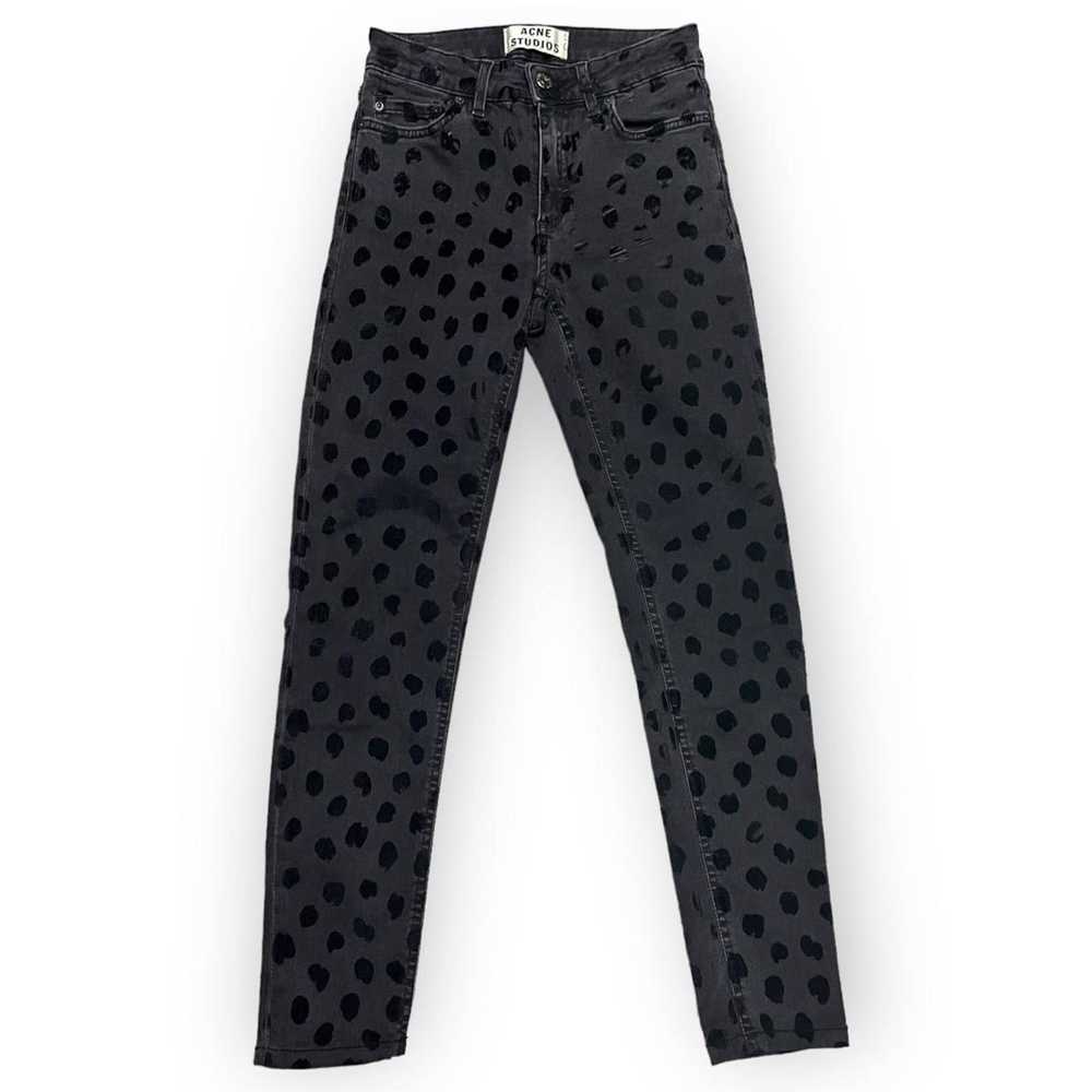 Acne Studios Acne Studios Mid-Rise Skinny Leg Lux… - image 1