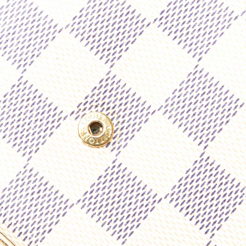 Louis Vuitton Louis Vuitton Damier Azur Pochette … - image 11