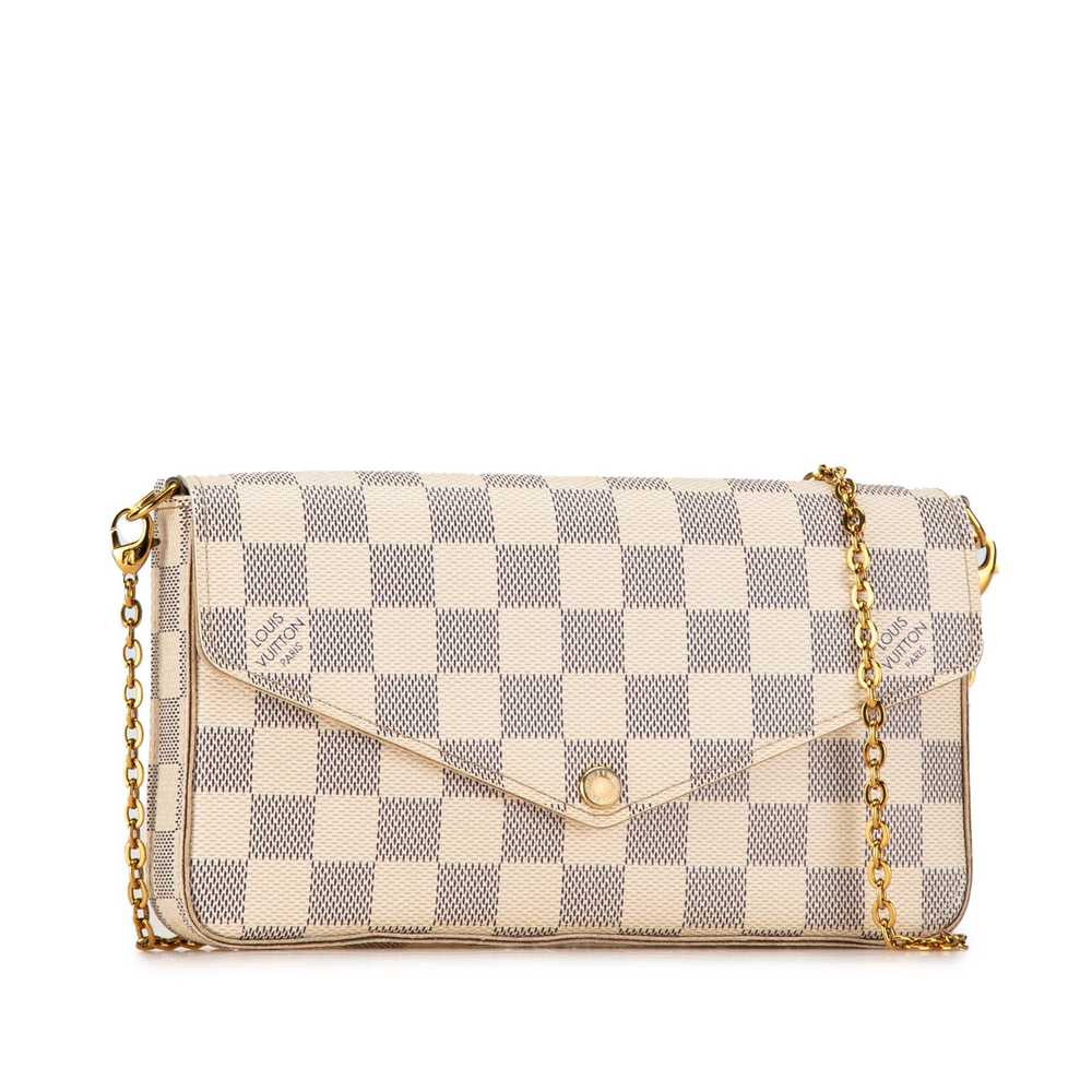 Louis Vuitton Louis Vuitton Damier Azur Pochette … - image 2