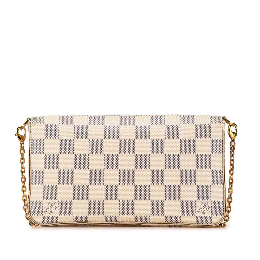 Louis Vuitton Louis Vuitton Damier Azur Pochette … - image 3