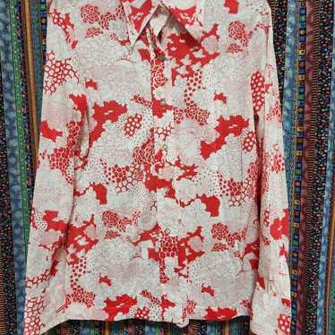 Patterned shirts, vintage, Showa retro. - image 1