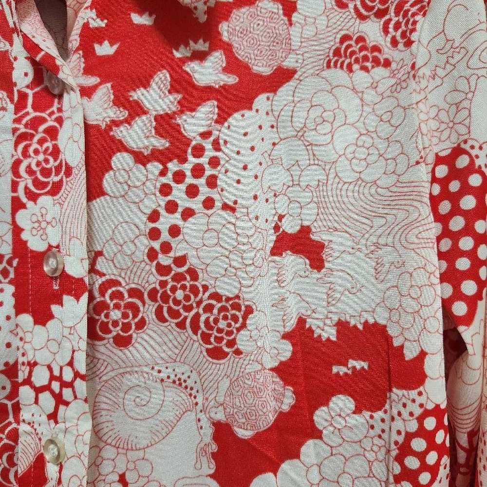 Patterned shirts, vintage, Showa retro. - image 6