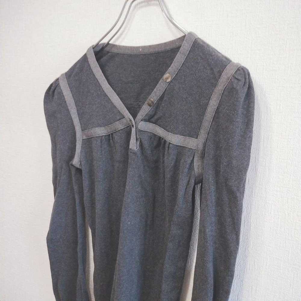 Ray Beams [F] V-neck cut-and-sew, made in Japan, … - image 3