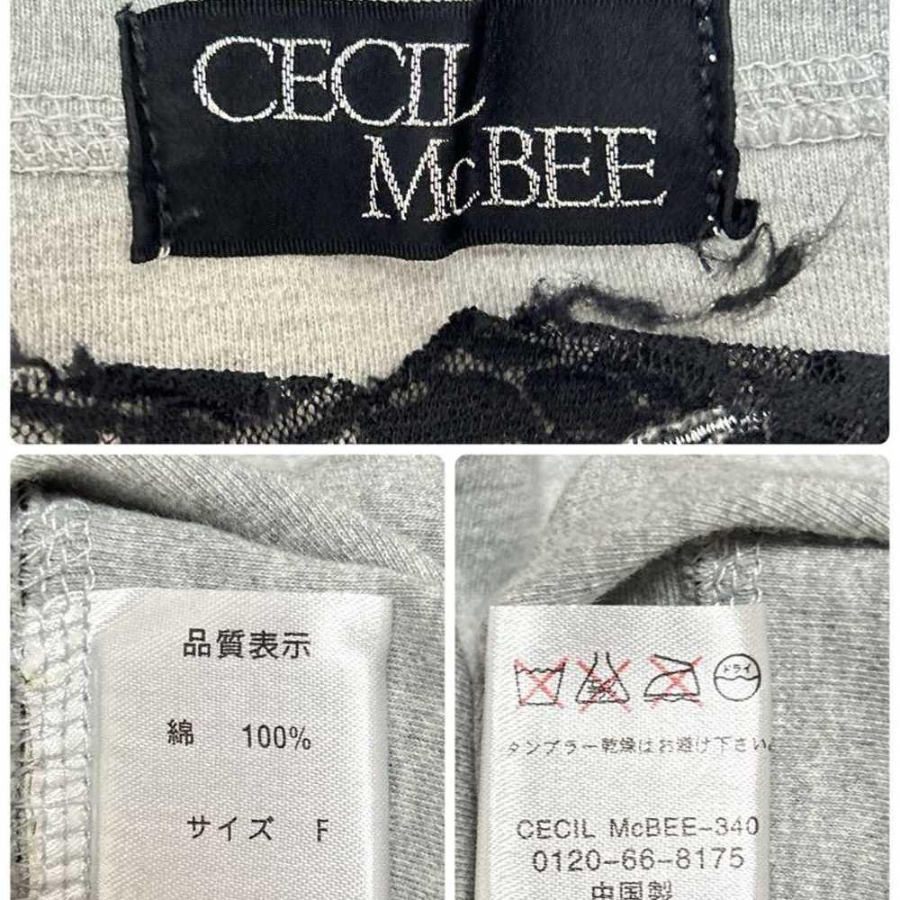 【Cecil McBee】 T-shirt Cut and sew Tops Long sleev… - image 2