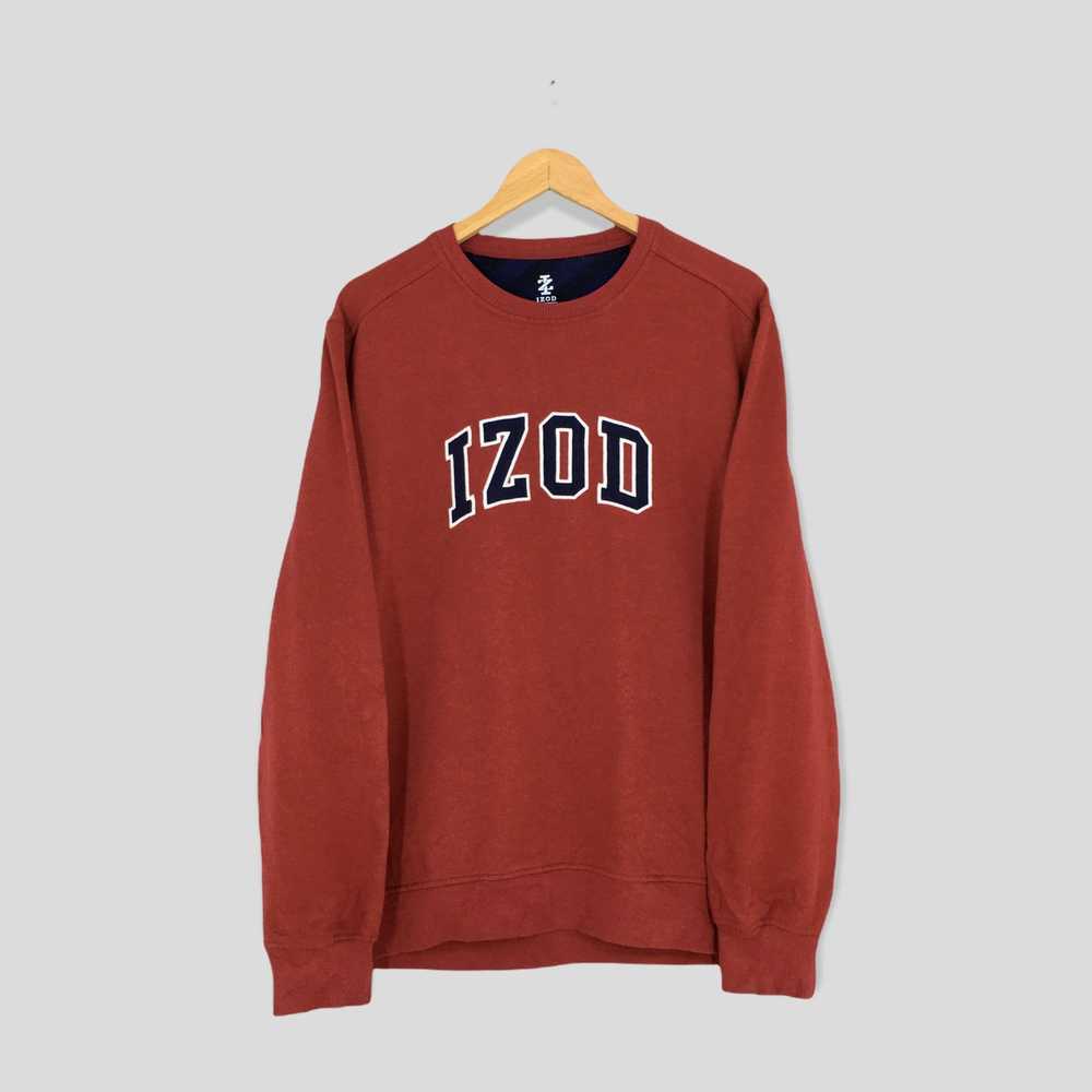 Izod × Vintage Vintage Y2K Izod Sportswear Red Sw… - image 1