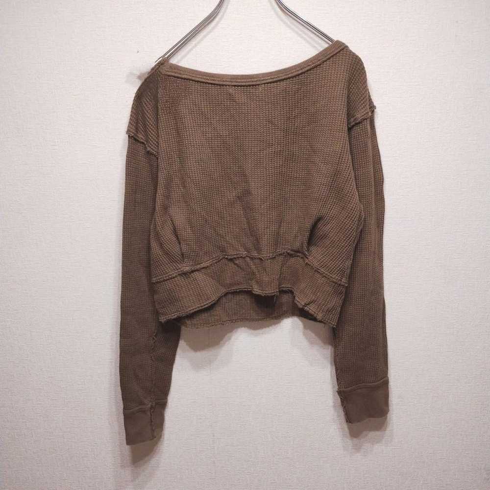 Slow Vena [F] Boatneck Cut T-shirt Short Length 1… - image 2