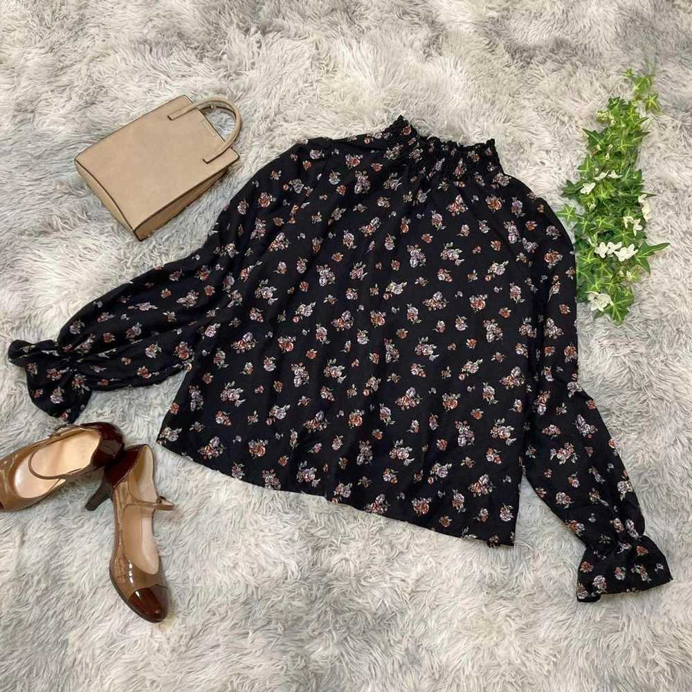 【LISTING TWO】Long-sleeved blouse F Navy Dark blue… - image 2