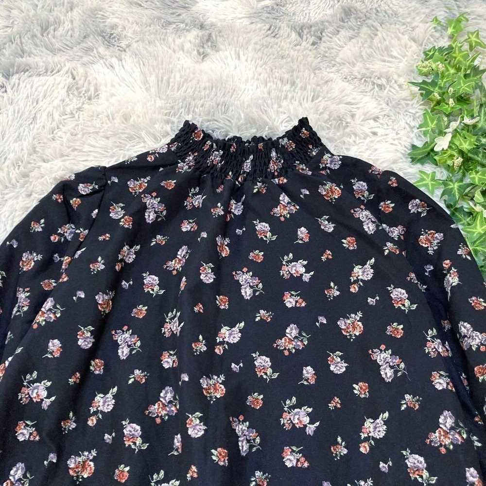 【LISTING TWO】Long-sleeved blouse F Navy Dark blue… - image 4