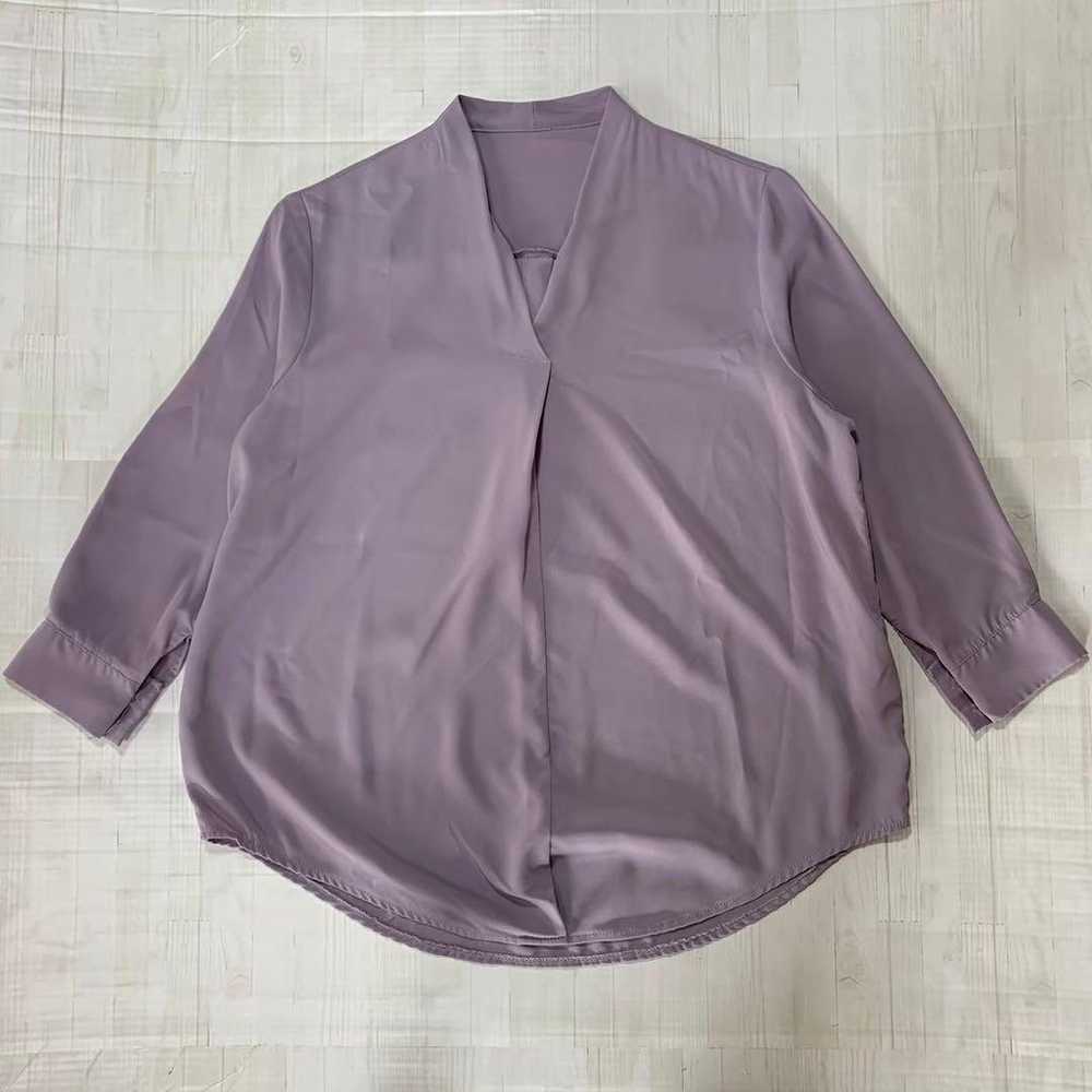 il Lino "34" Light-Colored Skippa Blouse Sleeve B… - image 11