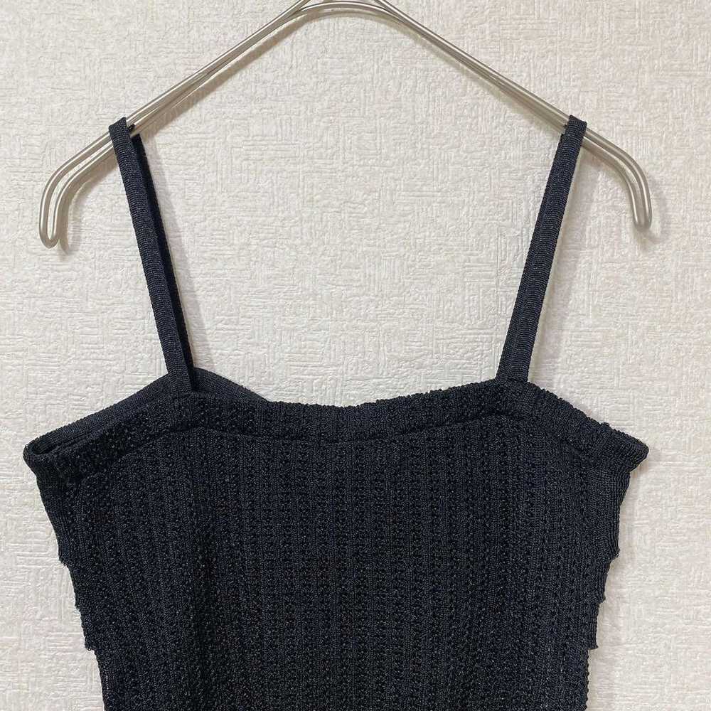 "Lunie" * Camisole * Frill * Mesh * Black - image 9