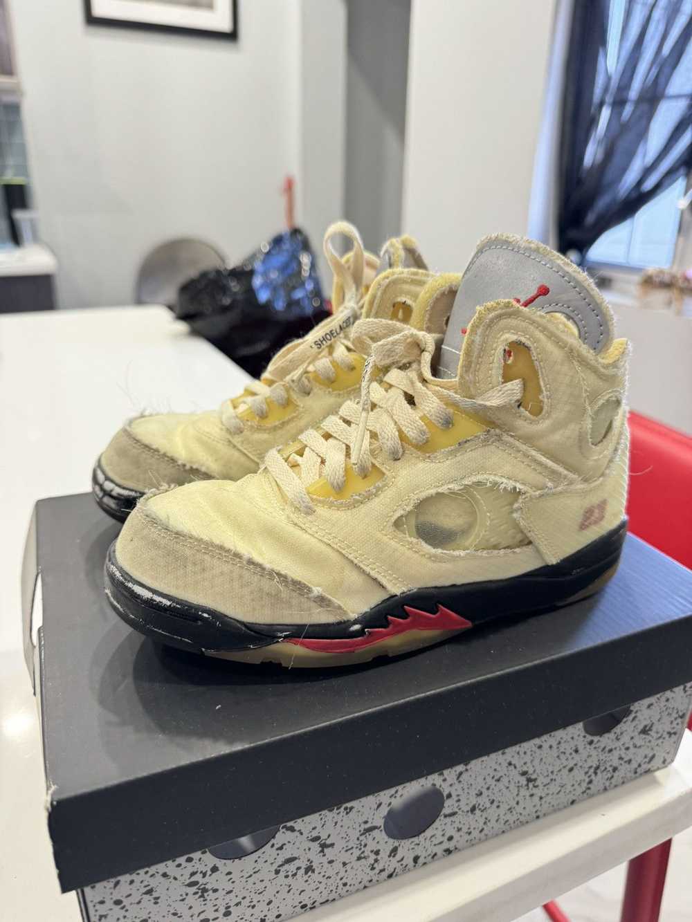 Nike × Off-White Jordan V x Off White size 13C Be… - image 1