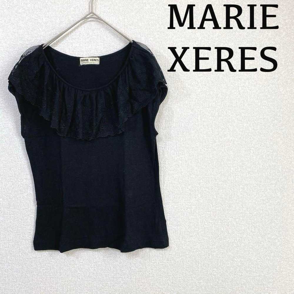 "Marie Ceres" *Thin Knit* Short Sleeve Top* Lace*… - image 1